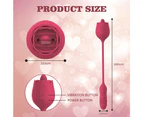 HC Rose Realistic Tongue Licking & Thrusting Dildo Vibrator