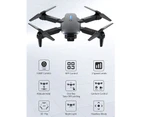 WIWU Foldable Drone with 1080P HD Camera RC Quadcopter FPV Live Video with Carrying Case-Gray