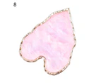 Nirvana Nail Color Plate Wearable Displaying Smooth Resin Nail Color Palette Gel Polish Mixing Plate for Manicure- 8