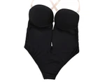Women Bodysuit Underwire Invisible Strap Backless Push Up Lady Underwear for Party