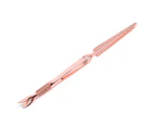 Nail Extension Tips Holder Shaping Clip Cuticle Pusher Picker Manicure Tool - Rose Golden