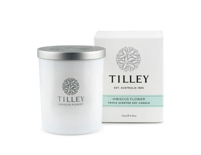 Tilley Candle - Hibiscus Flower - N/A