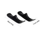 Nvuug 2Pcs Winter Scooter Snow Ski Sled Riding Tyre Replacement Parts Accessories-Black