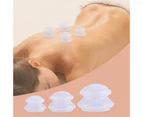 Bojdue Silicone Vacuum Cupping Remove Wrinkle Anti-Cellulite Skin Lift Body Massage Gausha Vacuum Suction Cup for Home Use-3#