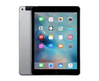 Apple iPad 5th Gen. 128GB, Wi-Fi + Cellular (Unlocked), 9.7in - Space Grey - Refurbished Grade A