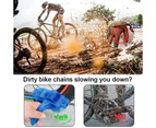 Bike Chain Cleaner Bike Chain Cleaner In-Set Cleaning Brush Tool for Bike Chains