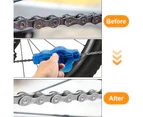 Bike Chain Cleaner Bike Chain Cleaner In-Set Cleaning Brush Tool for Bike Chains