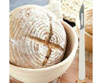 Bread Cutter High Hardness Corrosion Resistant Bakery Chef Gadgets Baguette Shovel for Cake - White