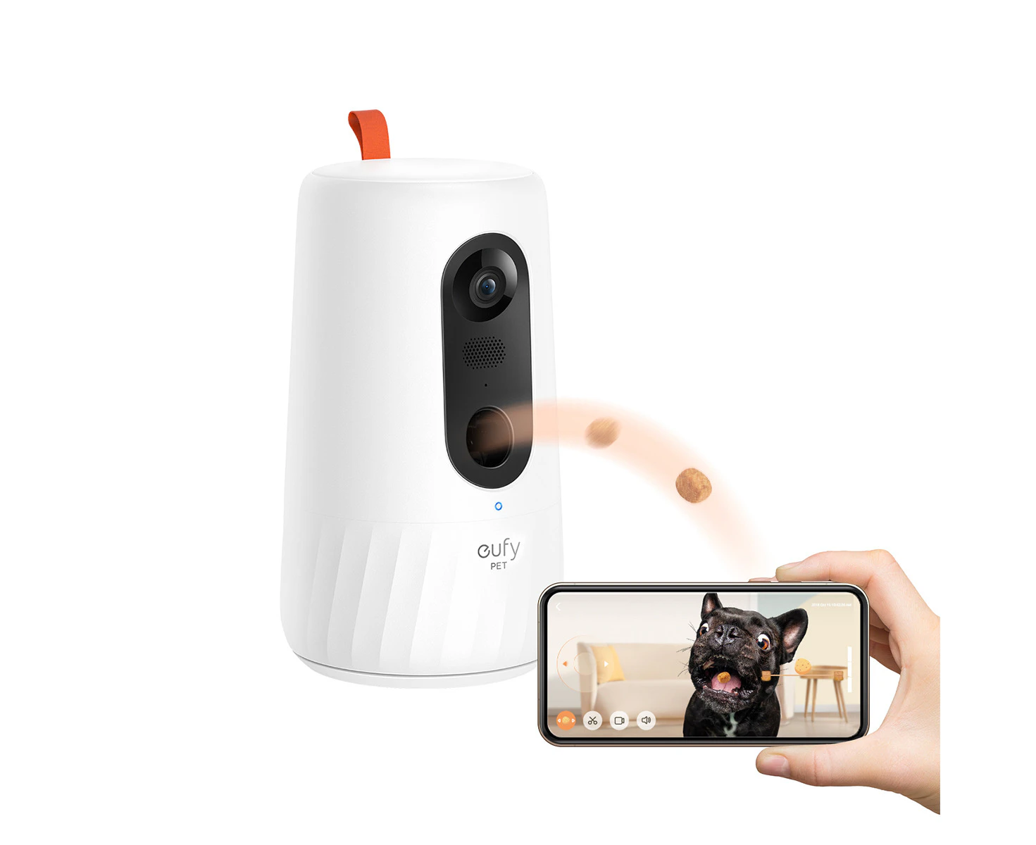 Eufy Pet Dog Camera Home Security Monitor Wireless Wifi Audio Hd