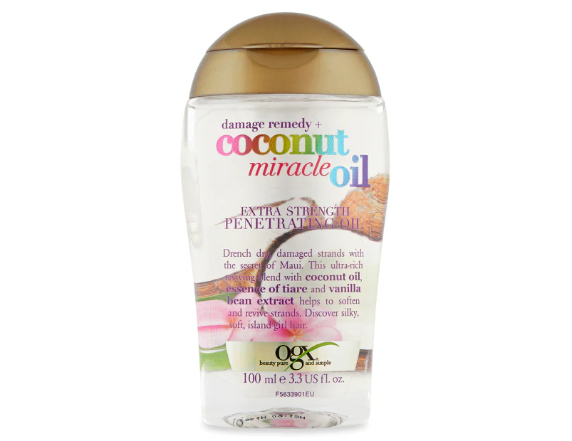 OGX Extra Strength Damage Remedy + Coconut Miracle Oil Penetrating Oil 100mL