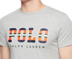 Polo Ralph Lauren Men's Classics Short Sleeve Tee / T-Shirt / Tshirt - Grey Heather