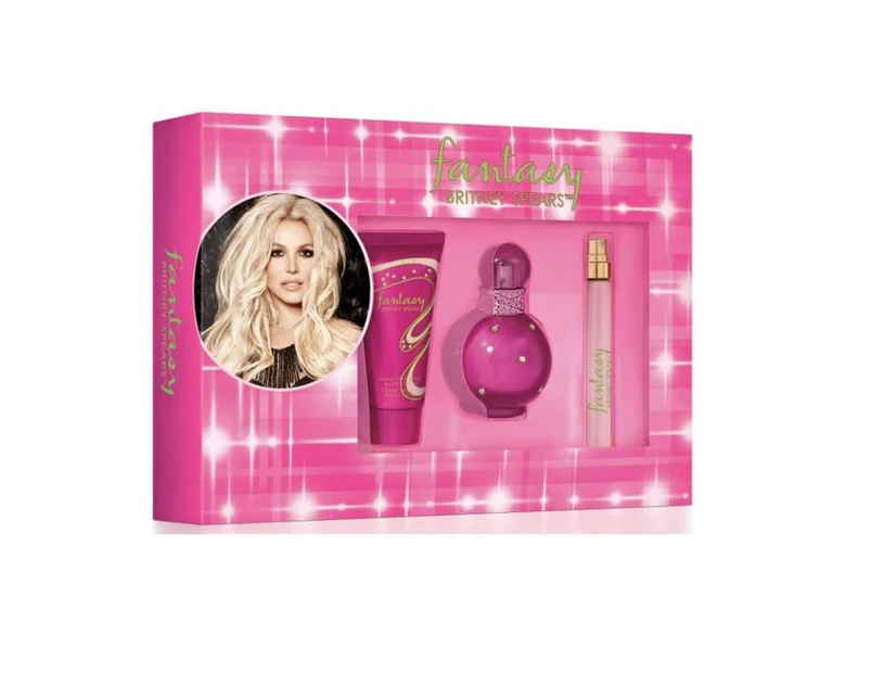 Britney Spears Fantasy 3 Piece 100ml Eau De Parfum