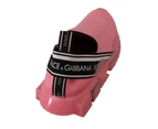 Dolce & Gabbana Pink Slip On Casual Low Top Sorrento Sneakers Shoes