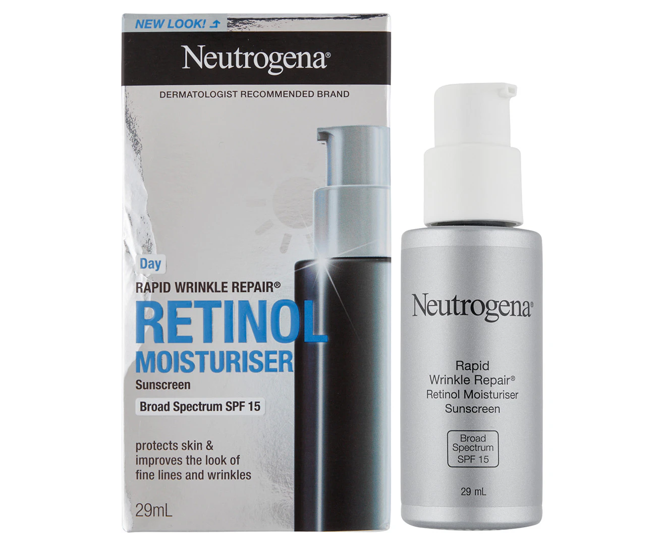 Neutrogena Rapid Wrinkle Repair SPF15 Moisturiser - 29mL