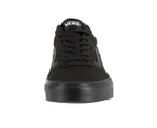 Vans Men's Ward Low Top Skater Sneakers - Black/Black