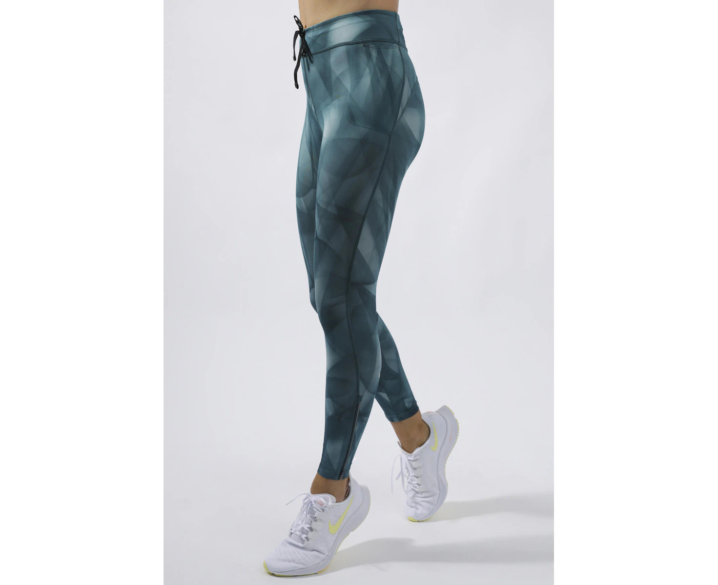 Nike Women's Epic Faster Run Division 7/8 Running Tights - Blue