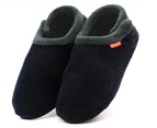 ARCHLINE Orthotic Slippers CLOSED Arch Scuffs Medical Pain Relief Moccasins - Charcoal Marle