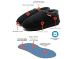 Slippers Archline Orthotic Closed Scuffs Orthopedic Moccasins Shoes Charcoal Marle