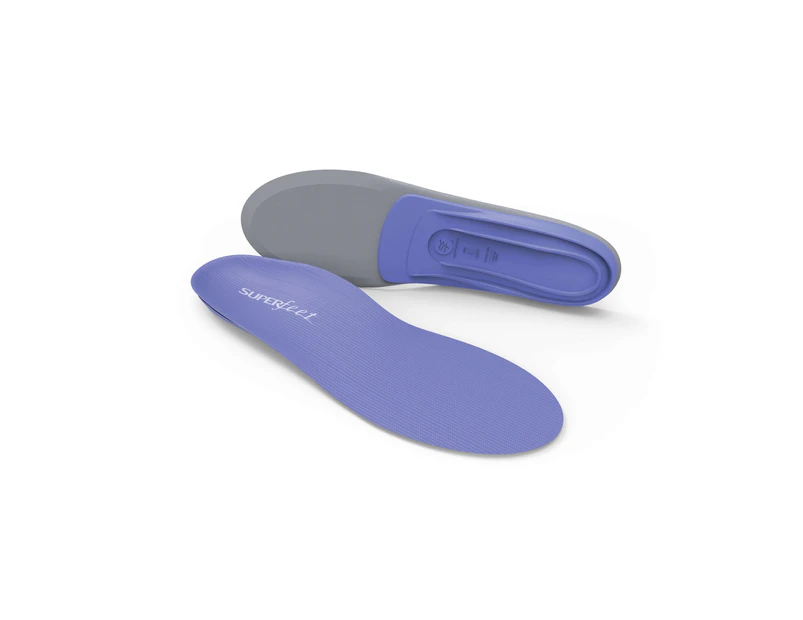 SUPERFEET BLUEBERRY Insoles Inserts Orthotics Arch Support Cushion Support