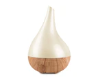 Aroma Bloom Diffuser by Lively Living - Wood Look & Cream Pearl - N/A