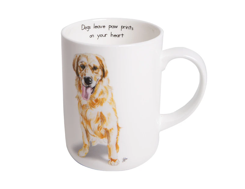 Ashdene Puppy Tales - Golden Retriever Large Can Mug - N/A