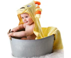 Hooded Baby Towel, Lion Design from Little Tinkers World, Ultra Absorbent, Durable Bath Towel Perfect for Girls and Boys by Little Tinkers World