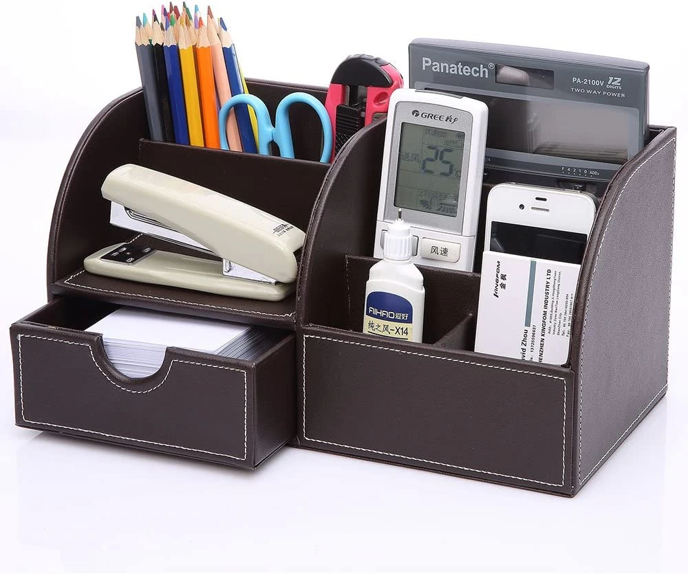 Pen Holder, Office Desk Organizer, and Accessories，Multi