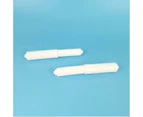 Reel，2Pcs Toilet Paper Holder White,Reel,2 Pack - White Toilet Paper Holder Spring Loaded Roller