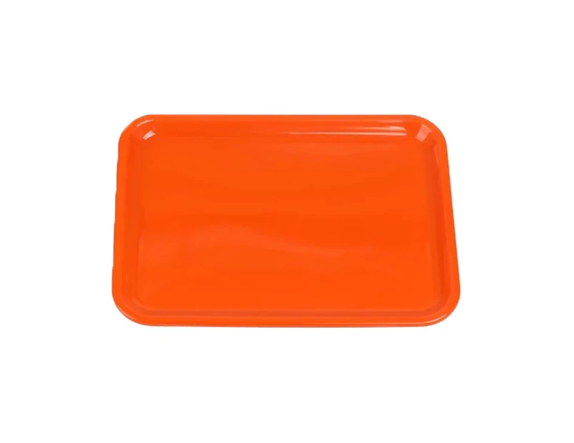 Teaching aids plastic work tray kindergarten daily teaching aids storage tray - Orange