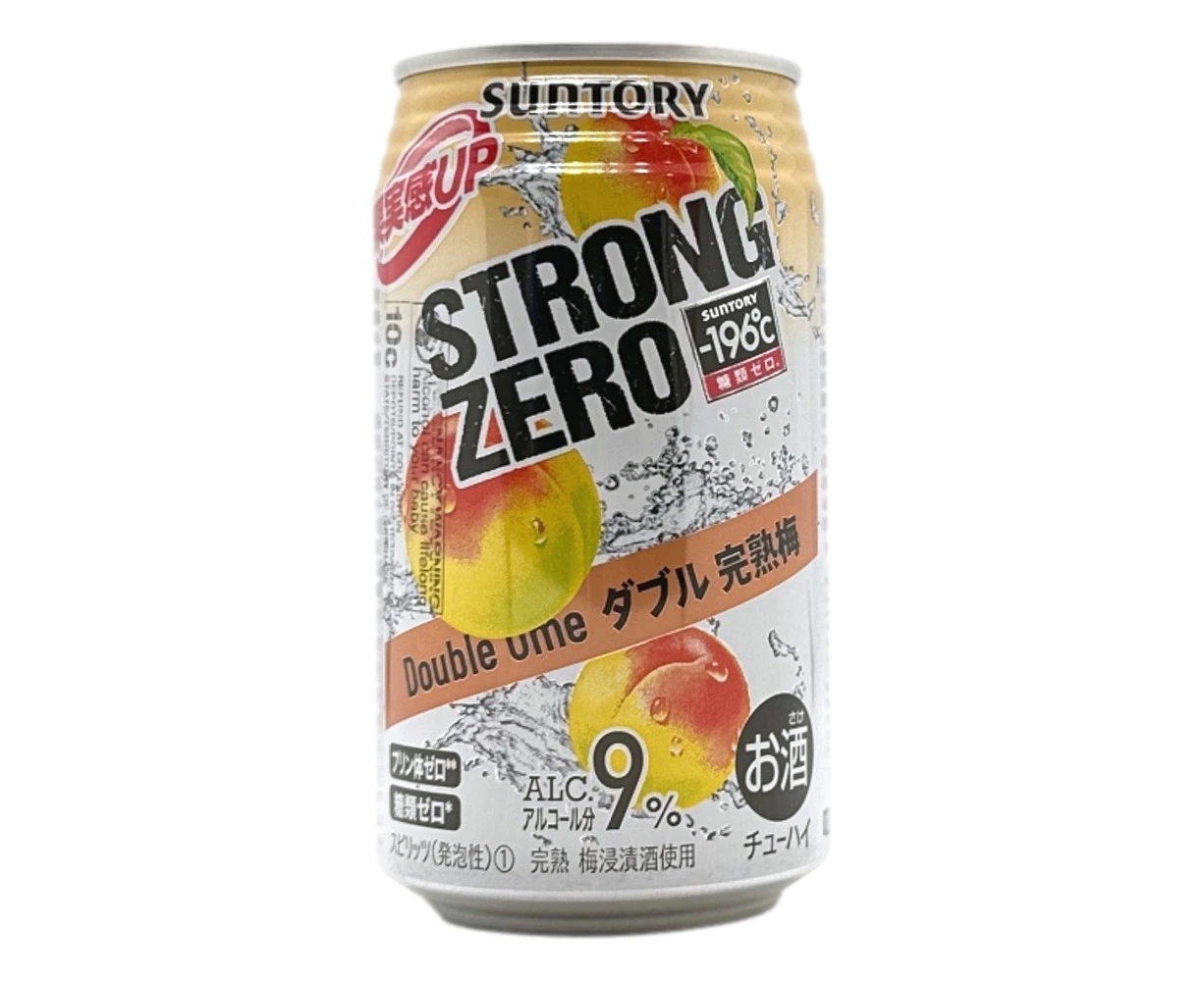 Suntory -196 Strong Zero Double Ume Plum (10X350ML)