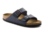 Birkenstock Unisex Arizona Birko-Flor Sandals (Navy) - 36