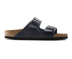 Birkenstock Unisex Arizona Birko-Flor Sandals (Navy) - 36