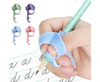 1pcs Pen Holder - Five Fingers Penguin 4 Pieces Pencil Grips Trainer for Both Left-Handed and Right-Handed,Kids Handwriting