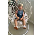 87CM Huge baby toddler girl lifelike artist desgin ball jointed doll real child size age 2 dress model collectible doll high qua
