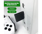 1 Set Hard Drive Conversion Box One Card Dual-purpose High-Speed Line External Hard Drive Expansion Card Box for Xbox Series X-Black