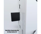 1 Set Hard Drive Conversion Box One Card Dual-purpose High-Speed Line External Hard Drive Expansion Card Box for Xbox Series X-Black