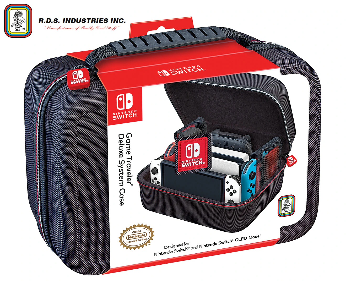 Nintendo Game Traveler Deluxe Full Console 31cm Travel Case For Switch/OLED