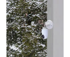 Bluebird Wall Mount Bracket Flexible Adjustable Round Base Outdoor Indoor Ceiling Security Bracket for Arlo/Pro Camera-White