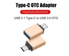 Bluebird Type-C Male to USB 3.0 Female OTG Adapter Converter for Android Phone USB Disk-Black