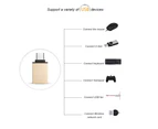 Bluebird Type-C Male to USB 3.0 Female OTG Adapter Converter for Android Phone USB Disk-Golden