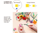 Flowers Bouquet Sets Mini Artificial Flowers Building Blocks for Gifts, DIY Bouquet Building Bricks - Sunflowers