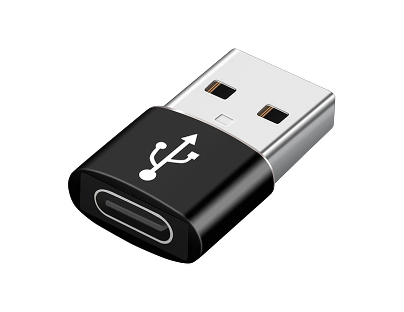 Bluebird OTG Adapter Mini High Speed Portable USB to Type-C Charging Data Converter for Mobile Phone-Black