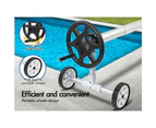 ALFORDSON Pool Cover Roller 4.5m Adjustable Solar Blanket Reel Swimming Black