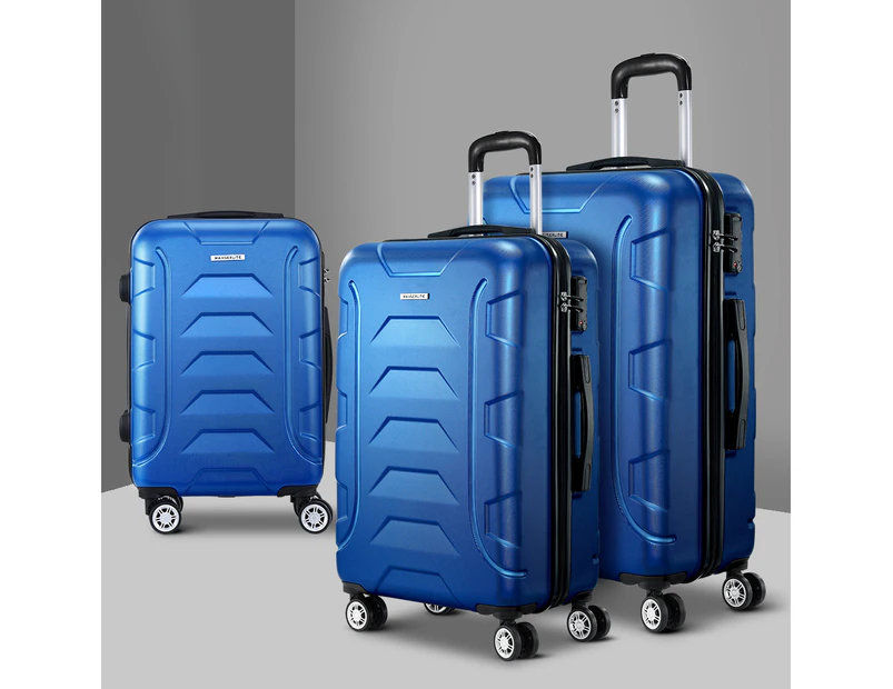 Wholesale Factory Price Customize Travel Trolley Case Luggage sets Bag ABS  Hardshell Lightweight Carry On Suitcase From m.