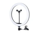 Bluebird 6/10/12 Inch Fill Light Adjustable 360 Degree Rotatable High Brightness Multifunction Switch LED Selfie Ring Light for Photography-A