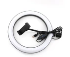 Bluebird 6/10/12 Inch Fill Light Adjustable 360 Degree Rotatable High Brightness Multifunction Switch LED Selfie Ring Light for Photography-B