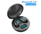 Bluebird A10 True Wireless Stereo Bluetooth-compatible 5.0 Wireless HiFi In-Ear Earphones with Digital Charging Box-Black