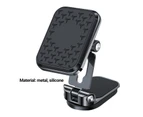 Bluebird Car Phone Holder Foldable 360 Degree Rotation Magnetic Plate Car Navigation Mobile Phone Bracket Support for Driving -Black