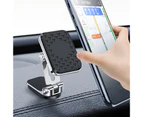 Bluebird Car Phone Holder Foldable 360 Degree Rotation Magnetic Plate Car Navigation Mobile Phone Bracket Support for Driving -Silver