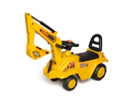 Lenoxx Ride On Excavator Kids/Children Outdoor Tractor Push/Kick Toy w/Lever 3y+